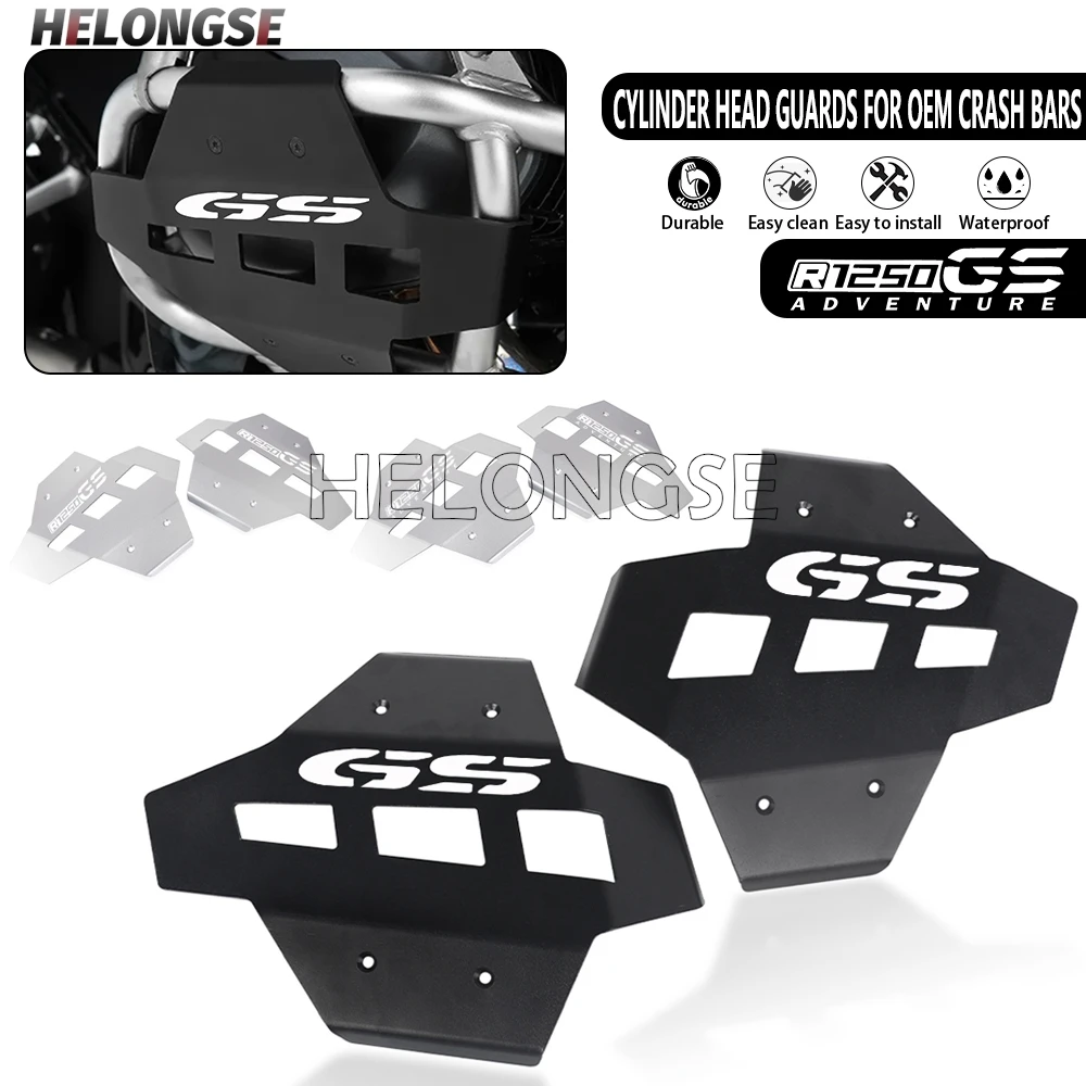 For BMW R1250 GS LC R 1250 GS ADV Adventure 2019 2020 2021-2023 2024 R1250GS Motorcycle Engine Cylinder Head Guards Cover Guard