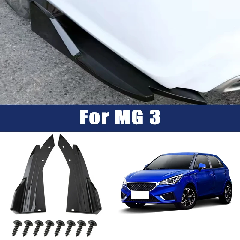 Car Rear Bumper Spoiler Lip Carbon Fiber Wing Trim Protection Anti-crash Diffuser Side Skirt Wrap Angle Splitter For MG 3
Car Rear Bumper Spoiler Lip Carbon Fiber Wing Trim Protection Anti-crash Diffuser Side Skirt Wrap Angle Splitter For MG 3