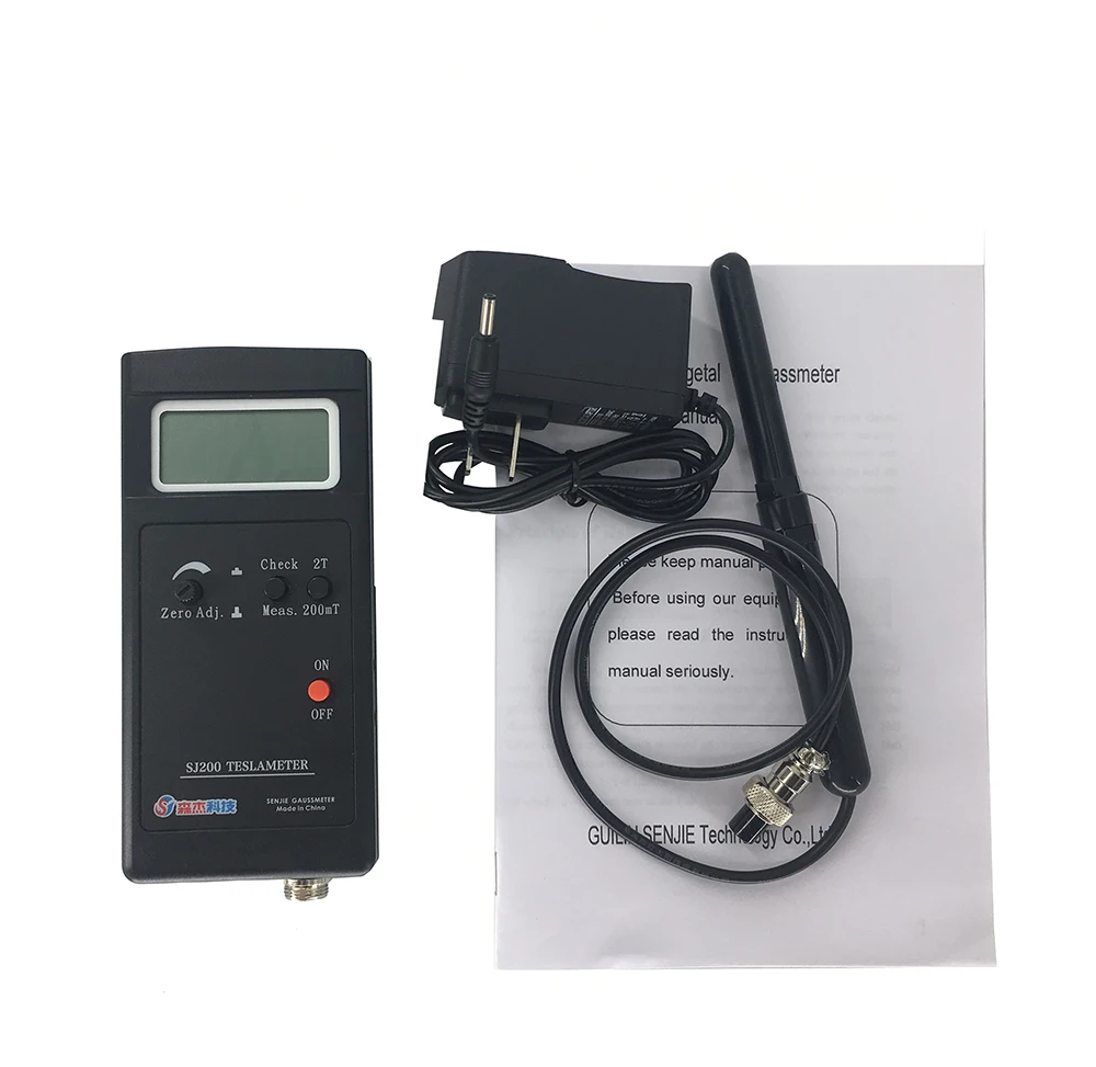 Meter Gauss Meter Gaussmeter with Adapter 0 to 200mT to 2000mT Measurement Scope
Meter Gauss Meter Gaussmeter with Adapter 0 to 200mT to 2000mT Measurement Scope