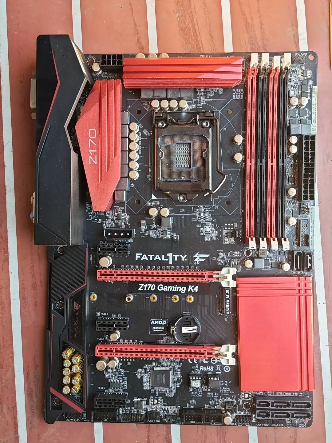 Suitable For Asrock Z170 GAMING K4 Motherboard 64GB LGA 1151 DDR4 ATX Mainboard 100% Tested OK Fully Work Free Shipping
Suitable For Asrock Z170 GAMING K4 Motherboard 64GB LGA 1151 DDR4 ATX Mainboard 100% Tested OK Fully Work Free Shipping