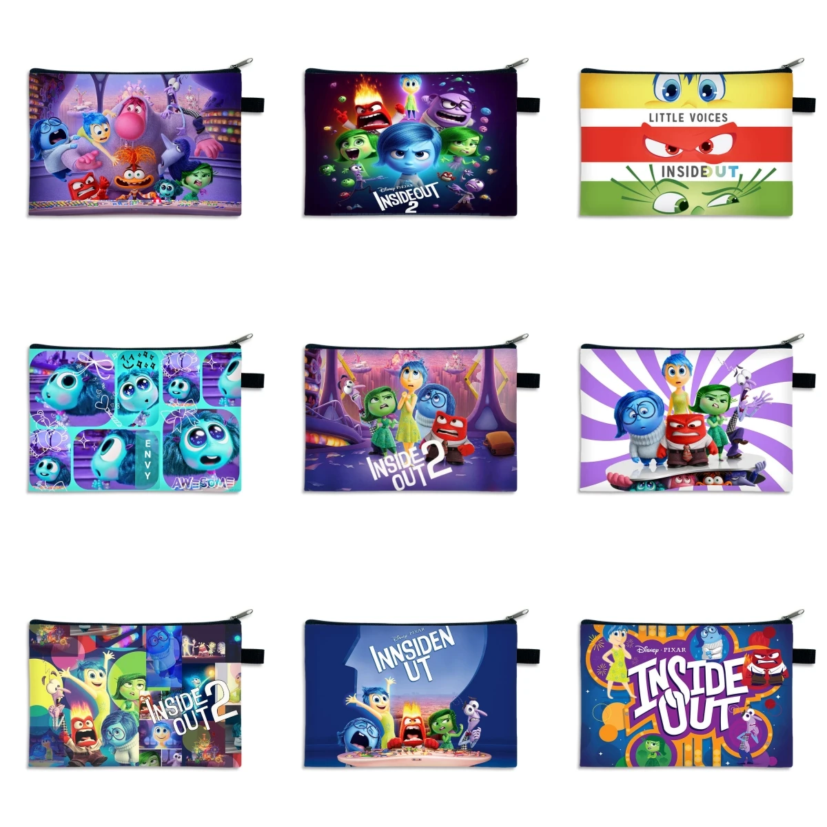 2024 New Inside Out 2 Coin Purses Card-carrying Children's Coin Wallet Polyester Key Storage Bag Popular Movie Merchandise
2024 New Inside Out 2 Coin Purses Card-carrying Children's Coin Wallet Polyester Key Storage Bag Popular Movie Merchandise
