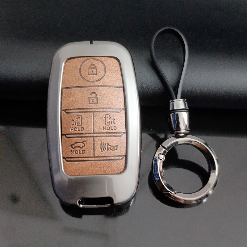6 Button Remote Control Zinc Alloy Car Key Cover Holder for KIA Sedona Grand Carnival Sorento Shell Fob Key Case Protection Skin
6 Button Remote Control Zinc Alloy Car Key Cover Holder for KIA Sedona Grand Carnival Sorento Shell Fob Key Case Protection Skin