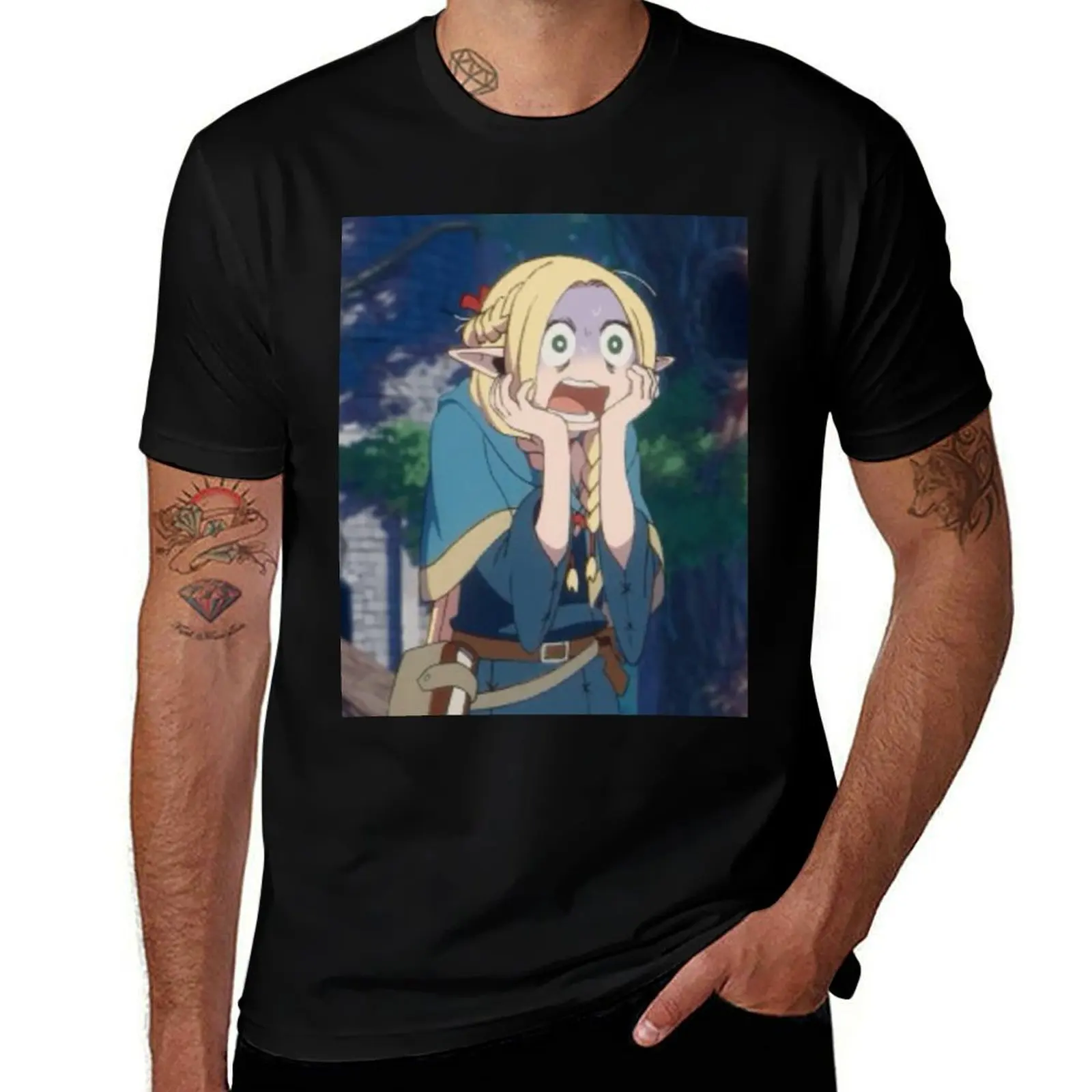 Delicious In Dungeon T-Shirt blanks blue archive anime tshirt Short sleeve tee mens t shirts top quality
Delicious In Dungeon T-Shirt blanks blue archive anime tshirt Short sleeve tee mens t shirts top quality
