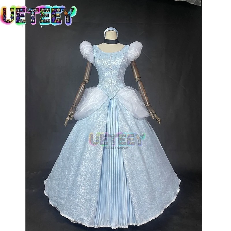 UETEEY платье принцессы Золушки косплей костюм для взрослых женщин костюм на Хэллоуин платье
UETEEY платье принцессы Золушки косплей костюм для взрослых женщин костюм на Хэллоуин платье