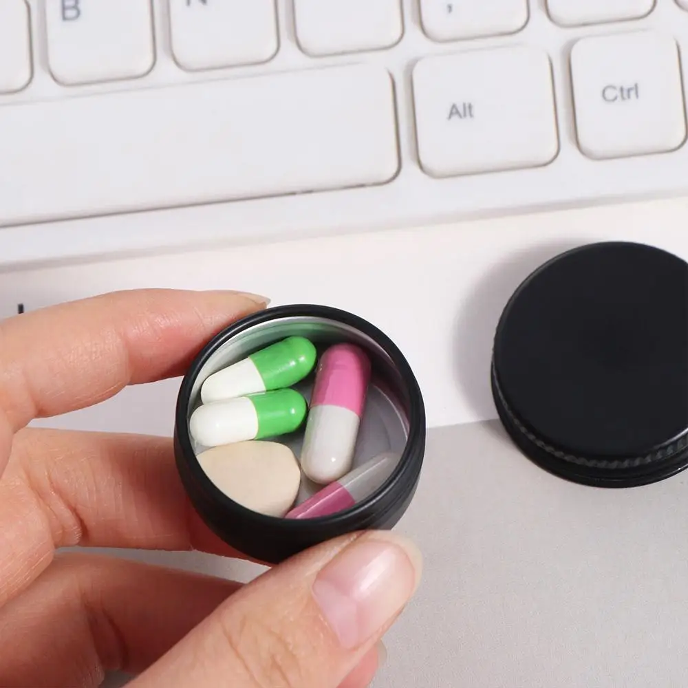 Modern Dust-proof Black Pill Box Not Rust With Lid Mini Medicine Box Safety Light-proof Pill Packing Box Medicine Storage
Modern Dust-proof Black Pill Box Not Rust With Lid Mini Medicine Box Safety Light-proof Pill Packing Box Medicine Storage