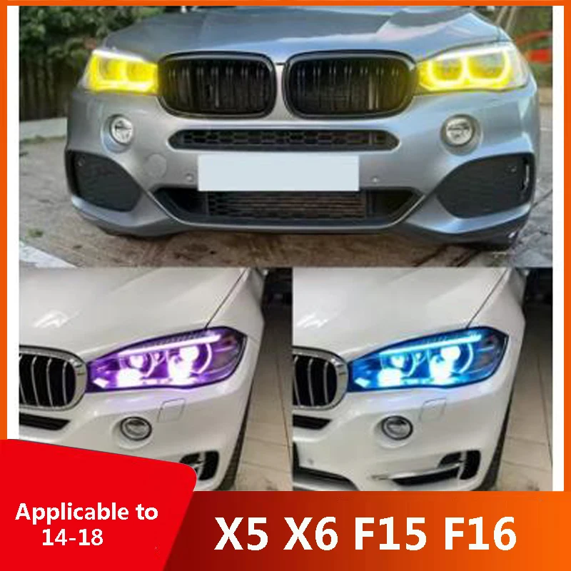 Applicable14-18BmwX5 X6 F15 F16Lemon Yellow Daytime Running Lights Golden EyeLED DRL
Applicable14-18BmwX5 X6 F15 F16Lemon Yellow Daytime Running Lights Golden EyeLED DRL
