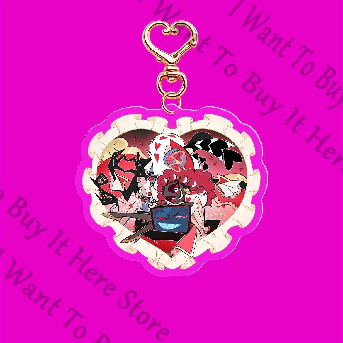 Genuine Anime Hazbin Hotel Lucifer Morningstar Vox Alastor Cosplay Cartoon Keychain Acrylic Standing Sign Flashcard Card Gift
Genuine Anime Hazbin Hotel Lucifer Morningstar Vox Alastor Cosplay Cartoon Keychain Acrylic Standing Sign Flashcard Card Gift