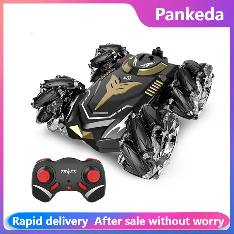 360° Rotation Drift Remote Control Car Four-wheel Drive Lateral Drift Stunt Car Double Rotating Off-road Light Music Rc Car Toy
360° Rotation Drift Remote Control Car Four-wheel Drive Lateral Drift Stunt Car Double Rotating Off-road Light Music Rc Car Toy