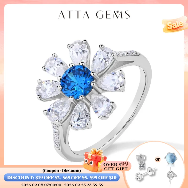 ATTAGEMS 2024 D VVS1 Pear Cut Moissanite Rings Lab Blue Zircon for Women S925 Sterling Silver Flower Jewelry Birthday Party Gift
ATTAGEMS 2024 D VVS1 Pear Cut Moissanite Rings Lab Blue Zircon for Women S925 Sterling Silver Flower Jewelry Birthday Party Gift