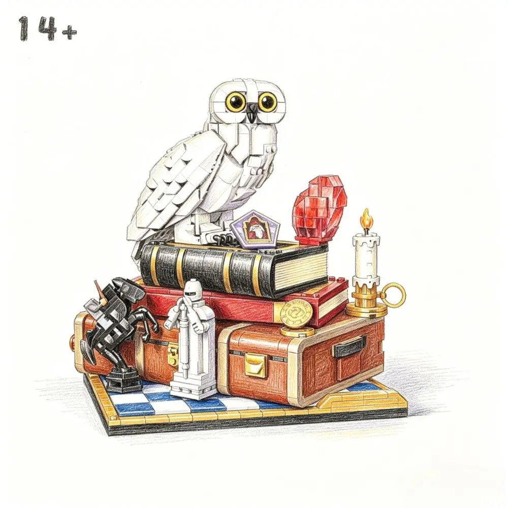 1571Pcs Educational Toy White Owl Collectible Building Block Model Ornament Birthday Gift For Adults And Children
1571Pcs Educational Toy White Owl Collectible Building Block Model Ornament Birthday Gift For Adults And Children
