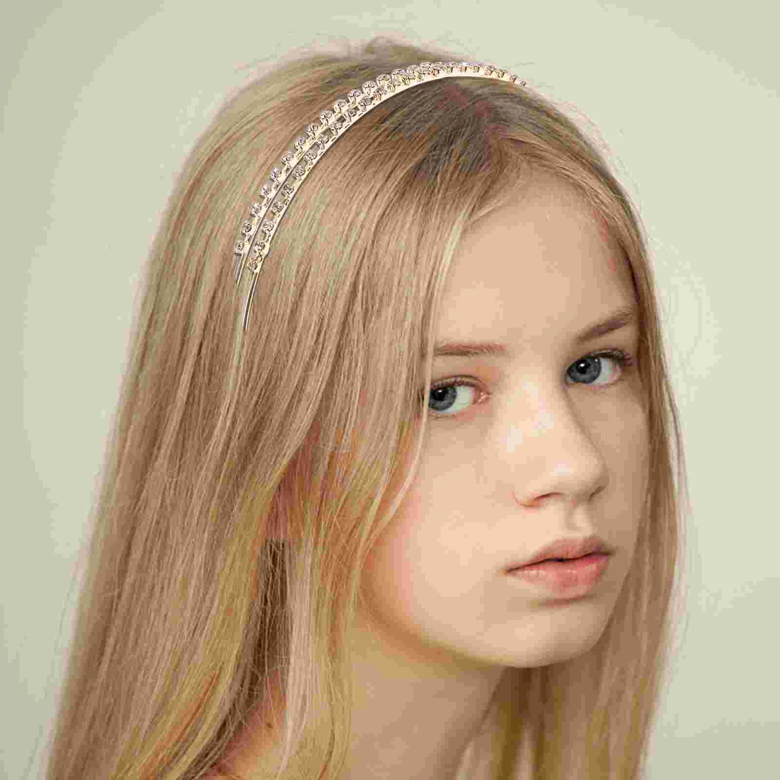 4 Pcs Rhinestone Headband Festival Wedding Hair Accessories for Brides Girls Headgear
4 Pcs Rhinestone Headband Festival Wedding Hair Accessories for Brides Girls Headgear