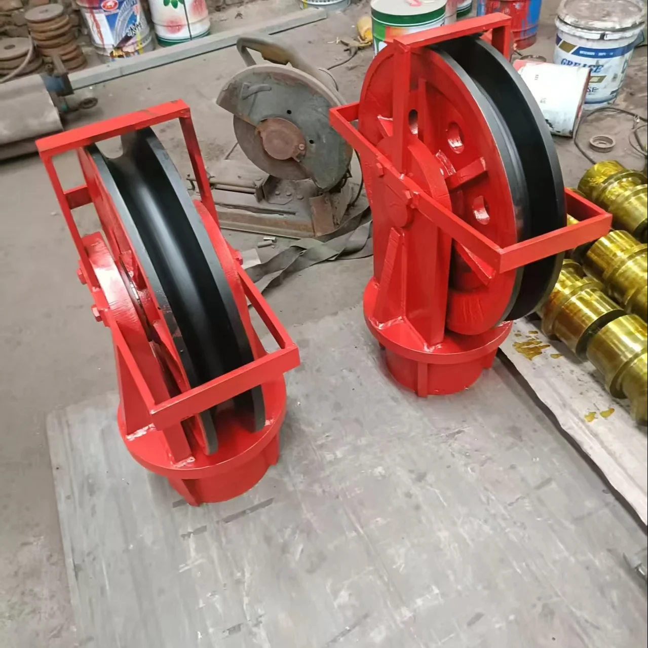 Industrial new cast iron and cast steel pulley flywheel castings
Industrial new cast iron and cast steel pulley flywheel castings