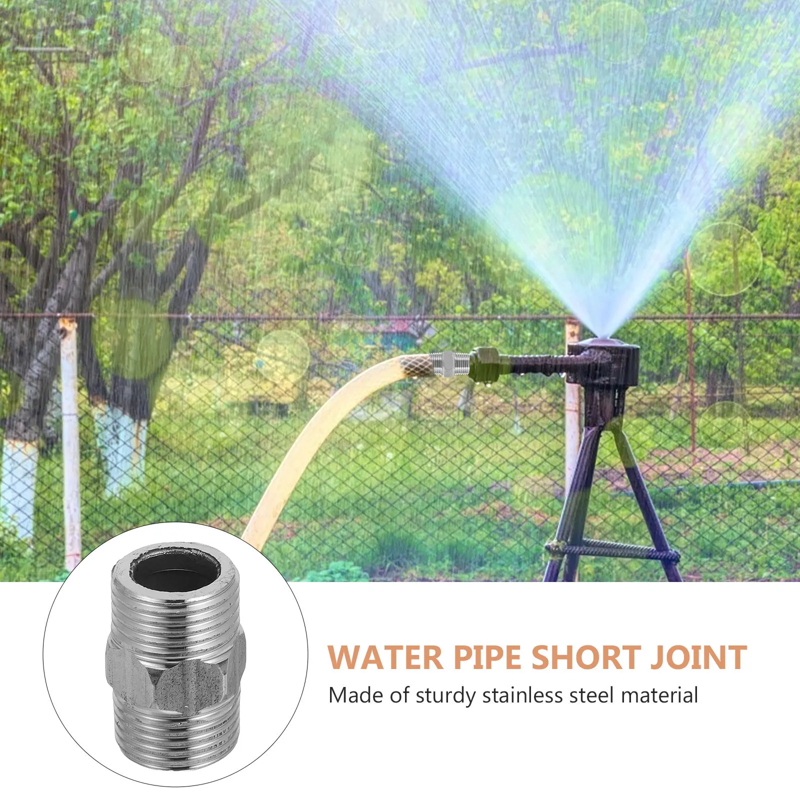 10pcs Stainless Steel 4-Point Male Threaded Adapter Reducer Bushing Leakproof Plumbing Fitting Connector For Hose Pipe 
10pcs Stainless Steel 4-Point Male Threaded Adapter Reducer Bushing Leakproof Plumbing Fitting Connector For Hose Pipe