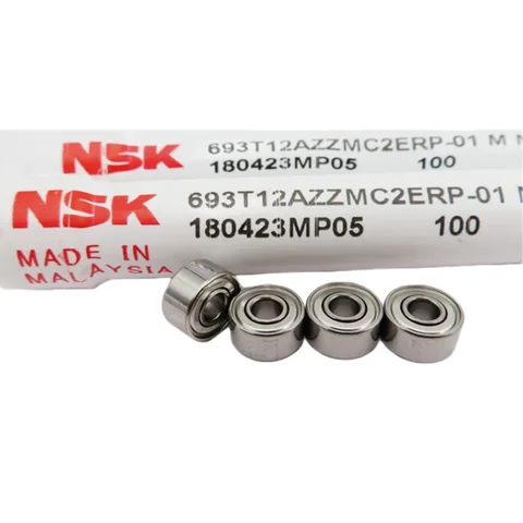 original NSK high speed bearing 693ZZ 3*8*4mm R-830ZZ precision miniature ball bearings 693 693Z 830 3x8x4 mm motor fan bearing
