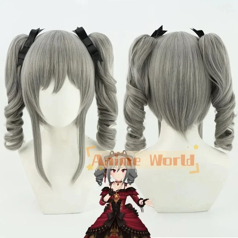 Idolmaster Cinderella Girls Kanzaki Ranko Cosplay Wig 45cm Medium Long Grey Hair Wig Women Anime Costume Party Cosplay
Idolmaster Cinderella Girls Kanzaki Ranko Cosplay Wig 45cm Medium Long Grey Hair Wig Women Anime Costume Party Cosplay