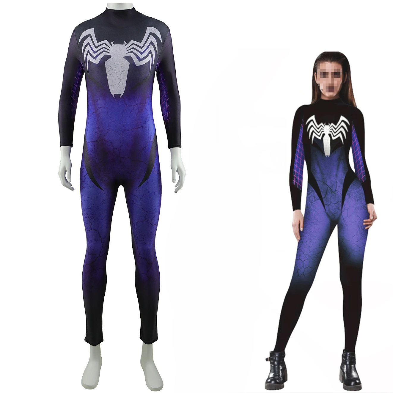 Venom Spider Women Costume Cosplay Superhero Zentai Bodysuit Spandex Girls Spiderman Halloween Costume Outfits for Adult Kids
Venom Spider Women Costume Cosplay Superhero Zentai Bodysuit Spandex Girls Spiderman Halloween Costume Outfits for Adult Kids
