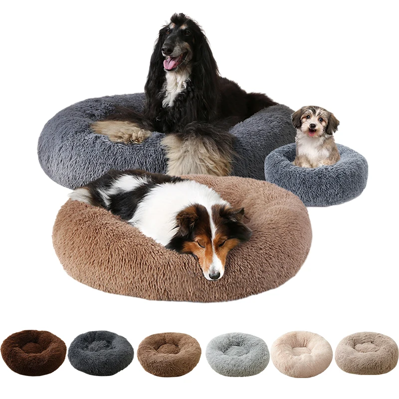 Round Dog Beds Anti-Anxiety Fluffy Faux Fur Plush Cushion Dog Bed Warming Cozy Soft Dog Beds For Medium Size Dog Cat Beds Indoor
Round Dog Beds Anti-Anxiety Fluffy Faux Fur Plush Cushion Dog Bed Warming Cozy Soft Dog Beds For Medium Size Dog Cat Beds Indoor