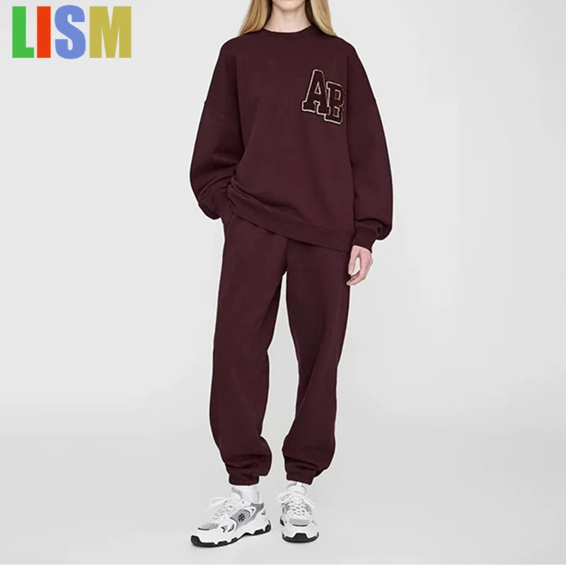 LISM women's winter clothes AB towel embroidered fabric embroidered letter hoodie neck loose women's hoodie Y2k sweatshirt
LISM women's winter clothes AB towel embroidered fabric embroidered letter hoodie neck loose women's hoodie Y2k sweatshirt