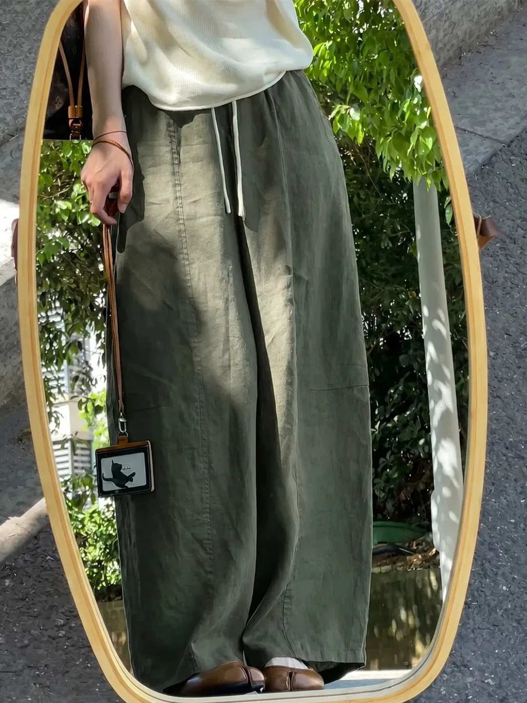 High Waist Loose Casual Pants Women's Summer New Style American Lazy Style Wide Leg Pants Breathable Comfortable Skin-Friendly
High Waist Loose Casual Pants Women's Summer New Style American Lazy Style Wide Leg Pants Breathable Comfortable Skin-Friendly