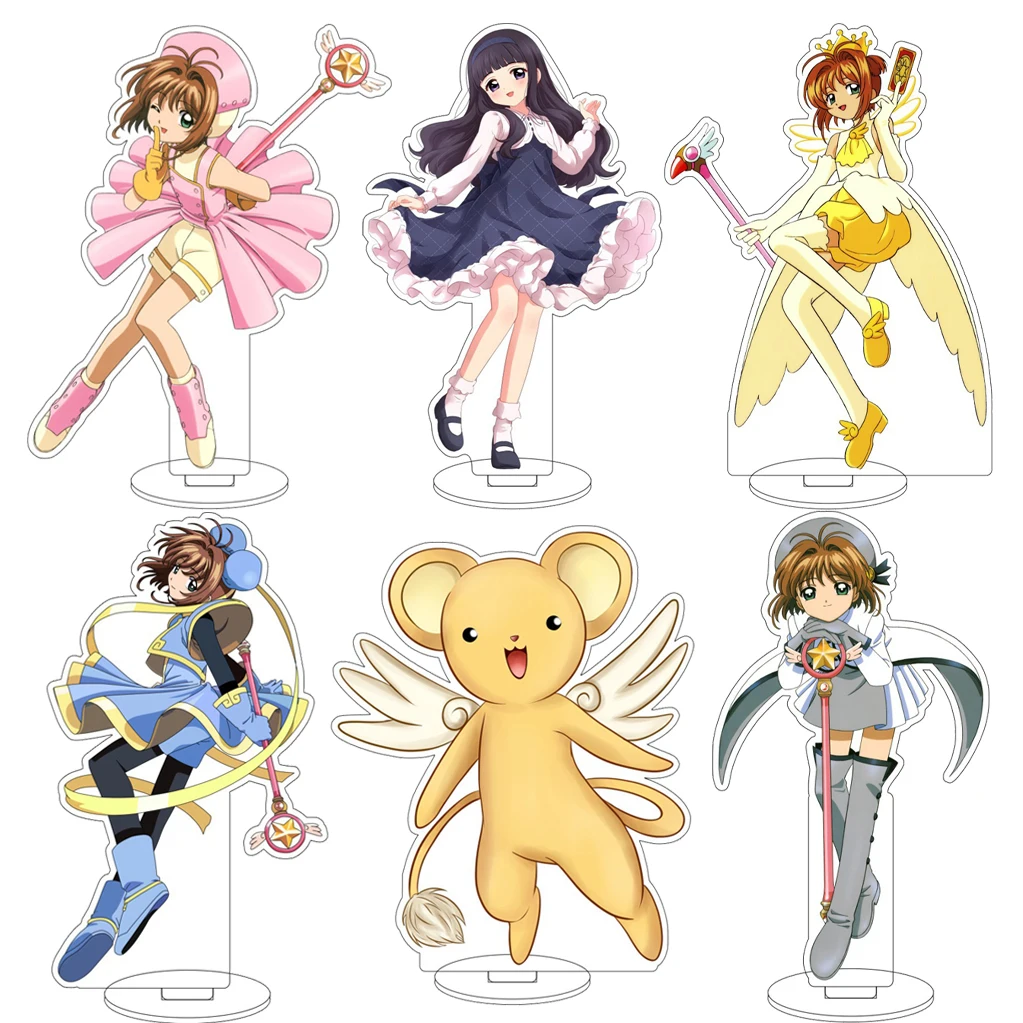 16CM Anime Cardcaptor Sakura Kinomoto Sakura Daidouji Tomoyo Li Syaoran Cos Acrylic Figure Stand Ornaments Chrismas Gifts
16CM Anime Cardcaptor Sakura Kinomoto Sakura Daidouji Tomoyo Li Syaoran Cos Acrylic Figure Stand Ornaments Chrismas Gifts
