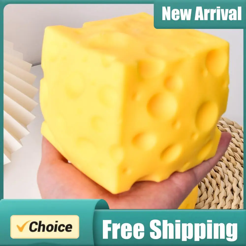 Giant Cube Cheese Squeezer Reusable Big Shapeable Squeeze Ball ASMR Sensory Fidget Toy for School/Office/Commute Anti-Stress
Giant Cube Cheese Squeezer Reusable Big Shapeable Squeeze Ball ASMR Sensory Fidget Toy for School/Office/Commute Anti-Stress