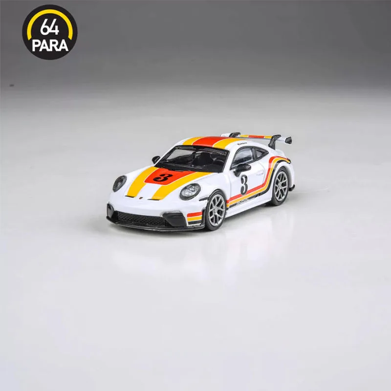 PARA 1/64 Scale 911 GT3 992.2 3# 2025 Simulation Alloy Car Model Static Display Collectible Toy Gift Souvenir
PARA 1/64 Scale 911 GT3 992.2 3# 2025 Simulation Alloy Car Model Static Display Collectible Toy Gift Souvenir