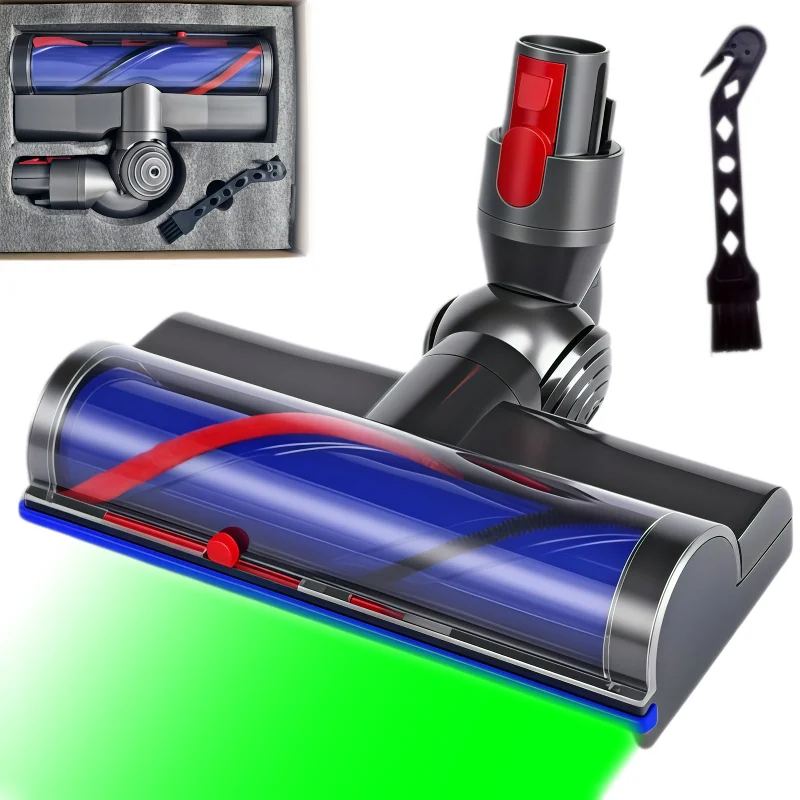 Replacement direct-drive roller brush for Dyson V10 V11 V8 V15 V7 Dust visible &anti-tangle design for excellent cleaning effect
Replacement direct-drive roller brush for Dyson V10 V11 V8 V15 V7 Dust visible &anti-tangle design for excellent cleaning effect