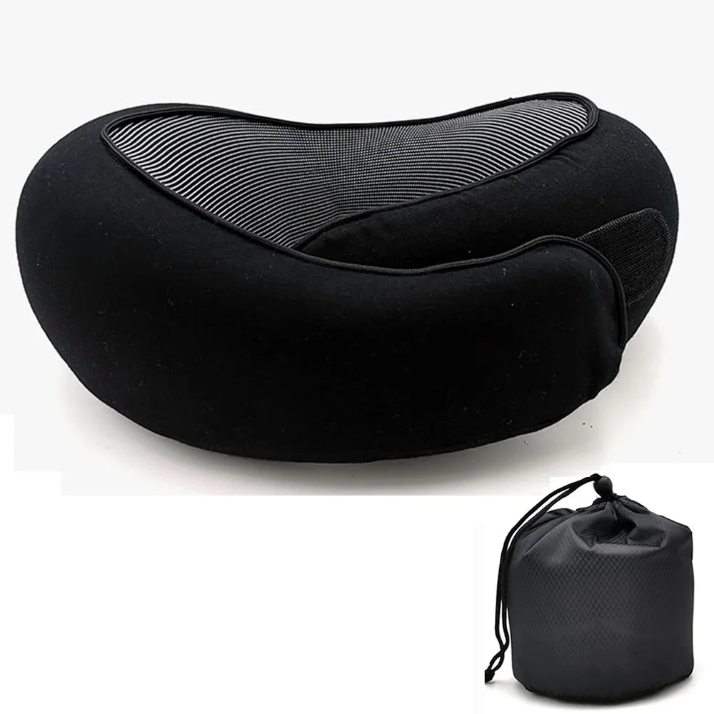Travel Neck Pillow Memory Foam U-shaped Pillow Snail Style Travel Neck Support Portable Adjustable Soft Noon Break Sleep Pillows
Travel Neck Pillow Memory Foam U-shaped Pillow Snail Style Travel Neck Support Portable Adjustable Soft Noon Break Sleep Pillows