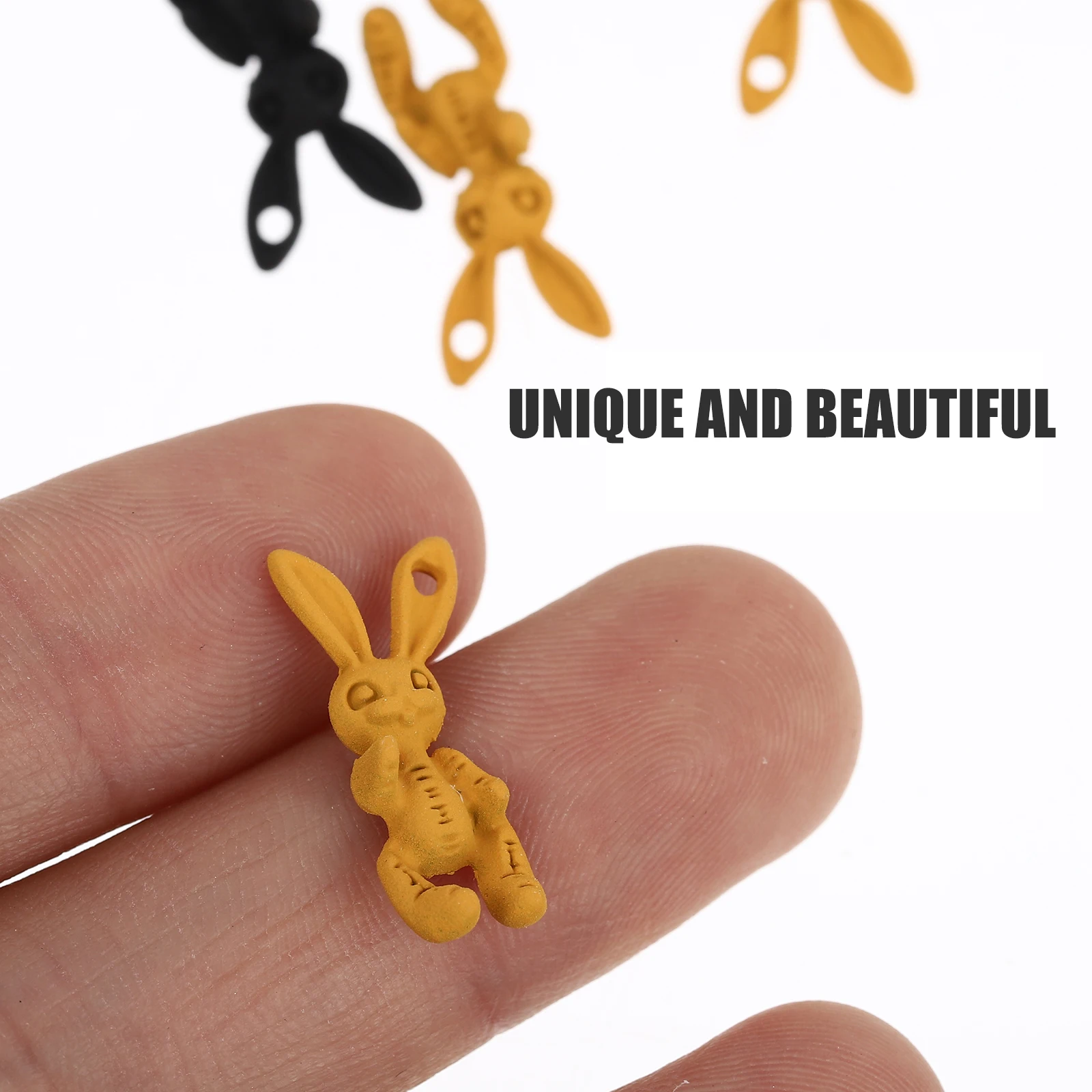 10pcs Rabbit Nail Art Decors Realistic DIY Metal Stickers Unique Girl Manicure Accessories for Wedding Party Banquet
10pcs Rabbit Nail Art Decors Realistic DIY Metal Stickers Unique Girl Manicure Accessories for Wedding Party Banquet