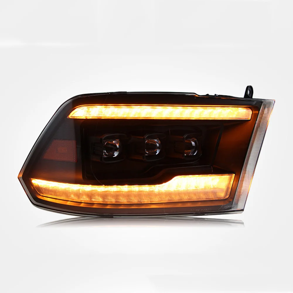 For Dodge RAM 2008-2018 Car Headlight Assembly LED Daytime Running Light Dynamic Streamer Turn Signal Indicator Front Lamp
For Dodge RAM 2008-2018 Car Headlight Assembly LED Daytime Running Light Dynamic Streamer Turn Signal Indicator Front Lamp