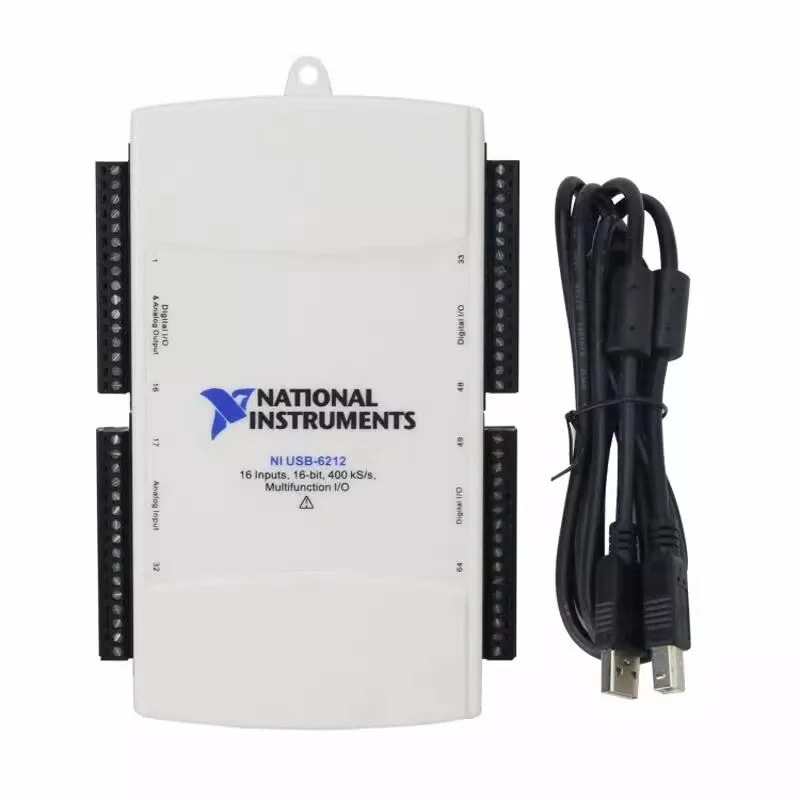 Американский многофункциональный USB-терминал NI USB-6212 Устройство ввода/вывода 780107-01, карта захвата данных
Американский многофункциональный USB-терминал NI USB-6212 Устройство ввода/вывода 780107-01, карта захвата данных