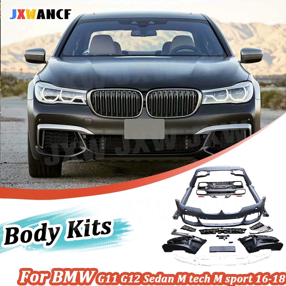 JXWANCF For 7 Series PP Car Front and Rear Bumper Lip Spoiler Wing for BMW G11 G12 730 740 750 760 Sedan M tech M sport 16-18
JXWANCF For 7 Series PP Car Front and Rear Bumper Lip Spoiler Wing for BMW G11 G12 730 740 750 760 Sedan M tech M sport 16-18