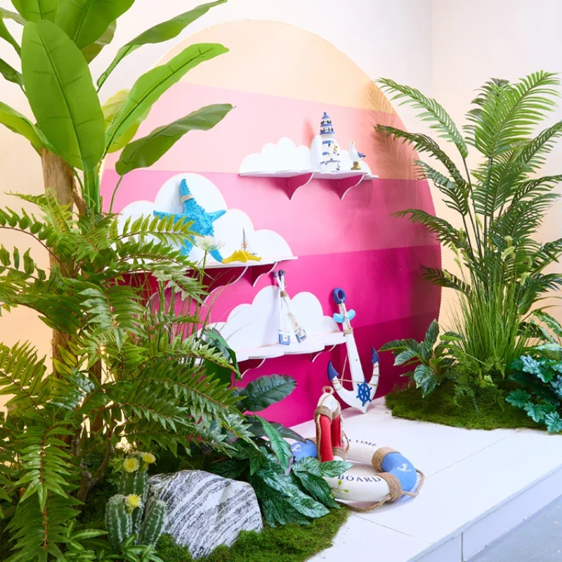 Beach Landscaping Window Simulation Green Plant Decoration Art Gallery Scene Decorator 
Beach Landscaping Window Simulation Green Plant Decoration Art Gallery Scene Decorator