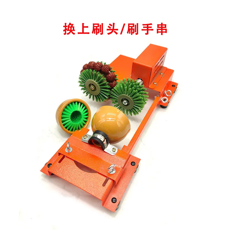 Second generation fully automatic walnut electric brush pot cover brush hand string brush base coating desktop machine
Second generation fully automatic walnut electric brush pot cover brush hand string brush base coating desktop machine