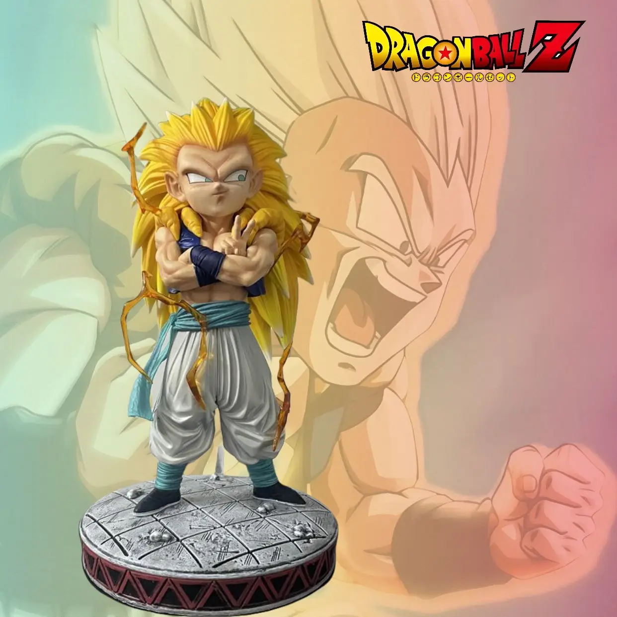 26 см новый Dragon Ball аниме фигурка Готенкс периферийные устройства ПВХ модель сцена статуя украшения для рабочего стола детские подарки на день рождения игрушки 
26 см новый Dragon Ball аниме фигурка Готенкс периферийные устройства ПВХ модель сцена статуя украшения для рабочего стола детские подарки на день рождения игрушки