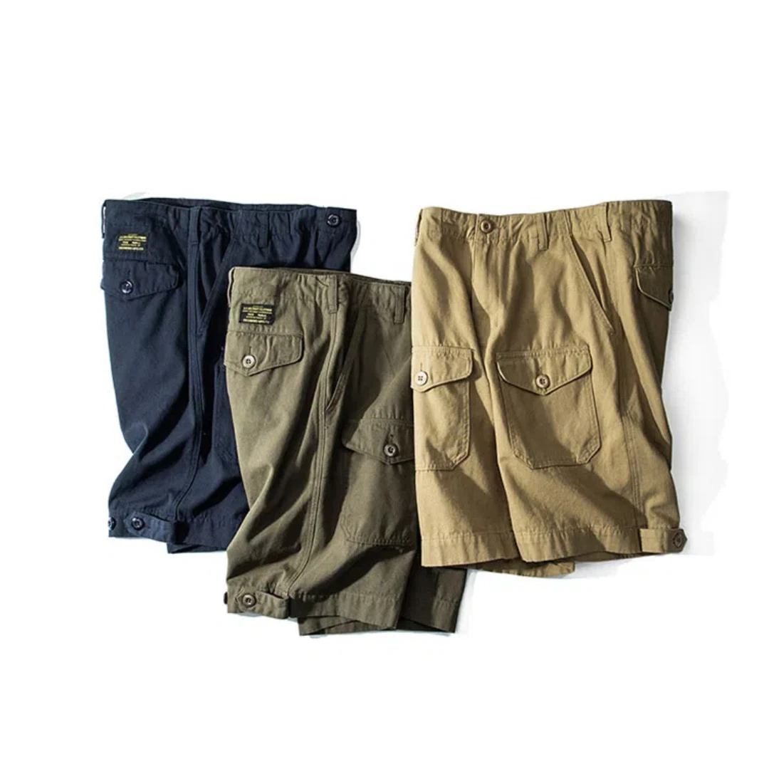 May Khaki Canvas Multi-pocket Cargo Shorts Casual Men's Outdoor Casual Shorts Quarter Pants
May Khaki Canvas Multi-pocket Cargo Shorts Casual Men's Outdoor Casual Shorts Quarter Pants