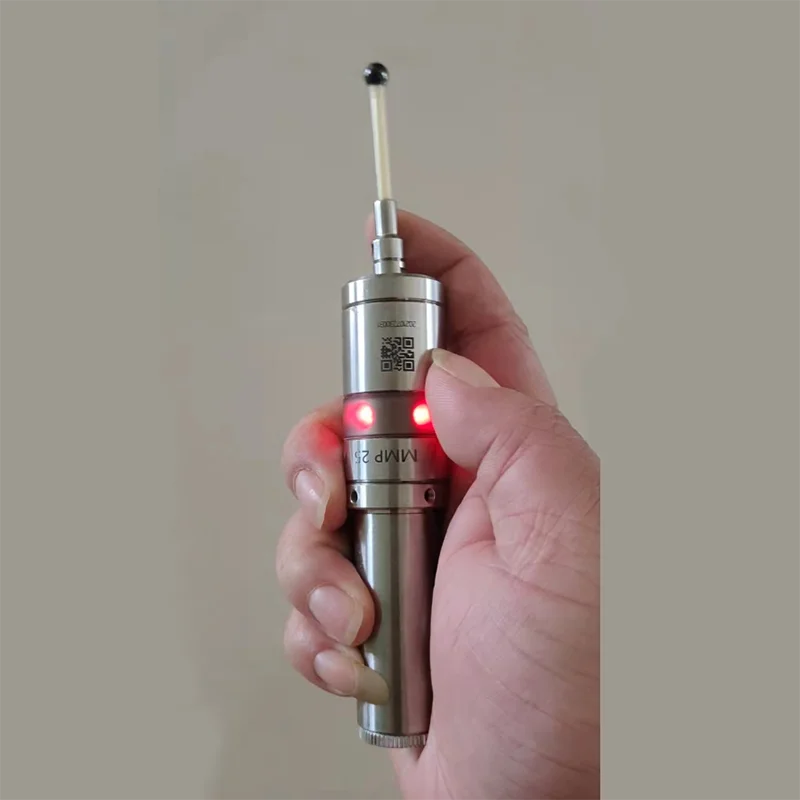 MMP25 3D light edge finder CNC machining center sub-center rod detection sensor glowing sound high precision 0.001
MMP25 3D light edge finder CNC machining center sub-center rod detection sensor glowing sound high precision 0.001