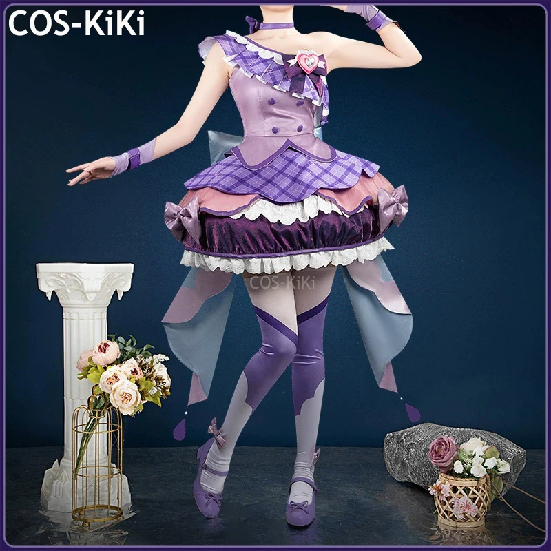 COS-KiKi You And Idol Precure Cure Kyun Kyun Элегантное платье Прекрасная униформа Косплей Костюм Хэллоуин Вечеринка Ролевая игра Наряд
COS-KiKi You And Idol Precure Cure Kyun Kyun Элегантное платье Прекрасная униформа Косплей Костюм Хэллоуин Вечеринка Ролевая игра Наряд