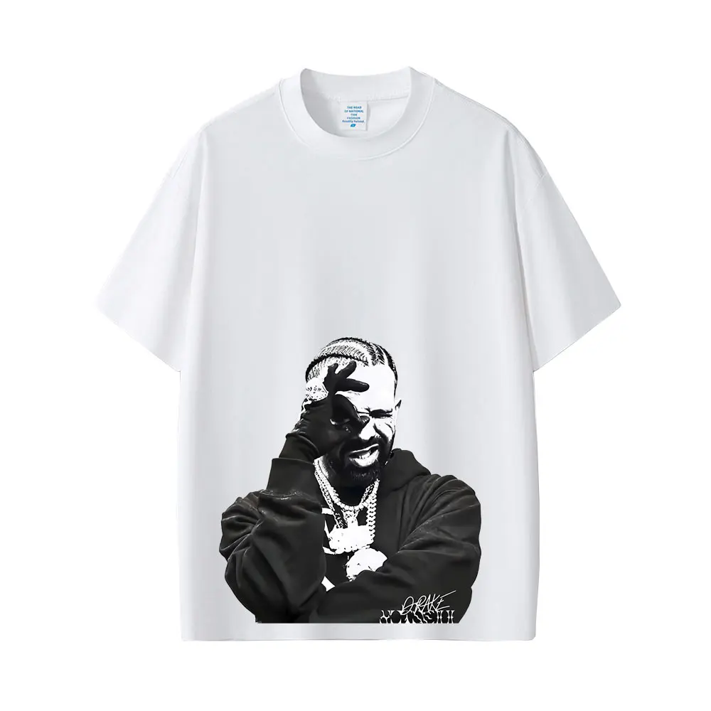 Rapper Drake Merch T-shirts Men Women Hip Hop Fashion Popular T Shirts Men's Casual Oversized Short Sleeve T-shirts Streetwear
Rapper Drake Merch T-shirts Men Women Hip Hop Fashion Popular T Shirts Men's Casual Oversized Short Sleeve T-shirts Streetwear