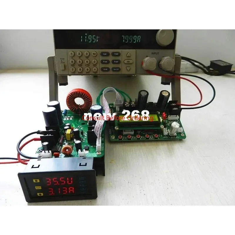 DC-DC 1200W 20A Digital Programmable Step-down CC CV Power Supply + PC Software