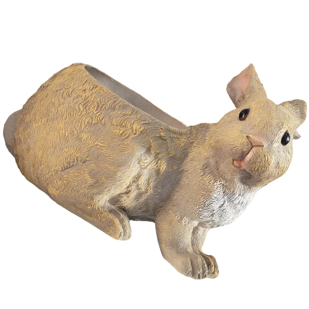 Rabbit Shaped Resin Succulents Planter Pot Small Cactus Flowerpot Creative Desktop Decoration Home Office Bonsai
Rabbit Shaped Resin Succulents Planter Pot Small Cactus Flowerpot Creative Desktop Decoration Home Office Bonsai