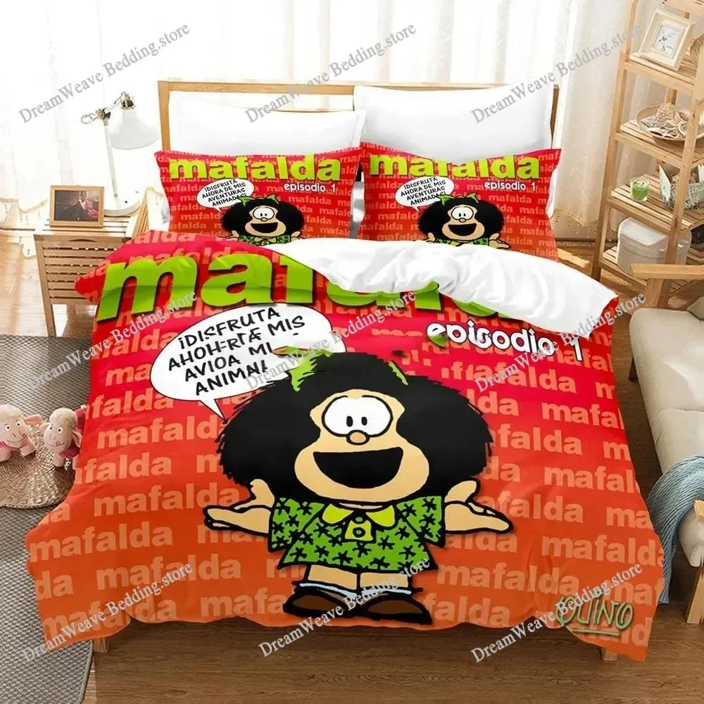 M-Mafalda Boys Bedroom Bedding Single Twin Full Queen King Size Aldult Duvetcover 3D Anime Bed Sheet Set Quilt Cover Pillowca963
M-Mafalda Boys Bedroom Bedding Single Twin Full Queen King Size Aldult Duvetcover 3D Anime Bed Sheet Set Quilt Cover Pillowca963