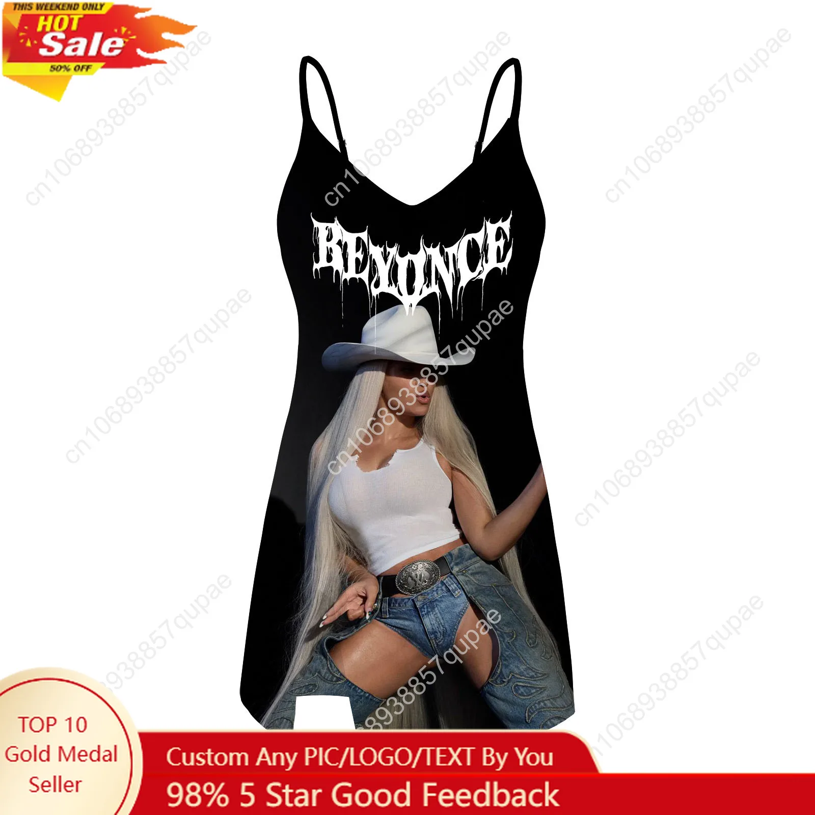 Beyonce Rock Cowboy Carter Sling Dress Swimsuit Womens Bathing Suits Fashion Swimwear Pool Beach Bikini Custom Made Beachwear
Beyonce Rock Cowboy Carter Sling Dress Swimsuit Womens Bathing Suits Fashion Swimwear Pool Beach Bikini Custom Made Beachwear