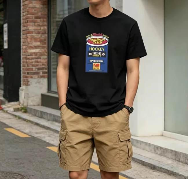 Kodak 1992 Hockey Stadium Club Graphic T-Shirt Men Women Kids Retro Vintage Cotton Short Sleeve Casual Streetwear Tee
Kodak 1992 Hockey Stadium Club Graphic T-Shirt Men Women Kids Retro Vintage Cotton Short Sleeve Casual Streetwear Tee