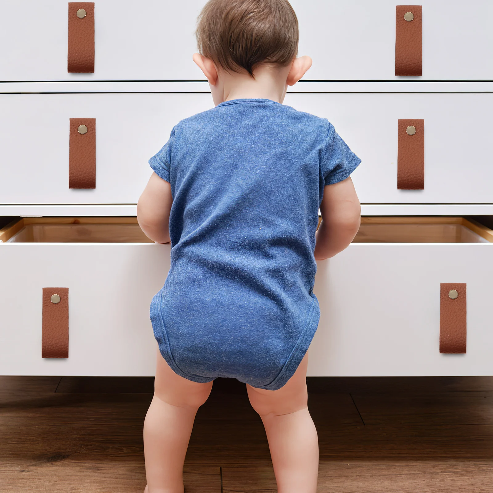 4Pcs Durable Drawer Pulls Children Safe Anti-Collision Anti-Static Cabinet Handles Elegant Furniture Knobs
4Pcs Durable Drawer Pulls Children Safe Anti-Collision Anti-Static Cabinet Handles Elegant Furniture Knobs