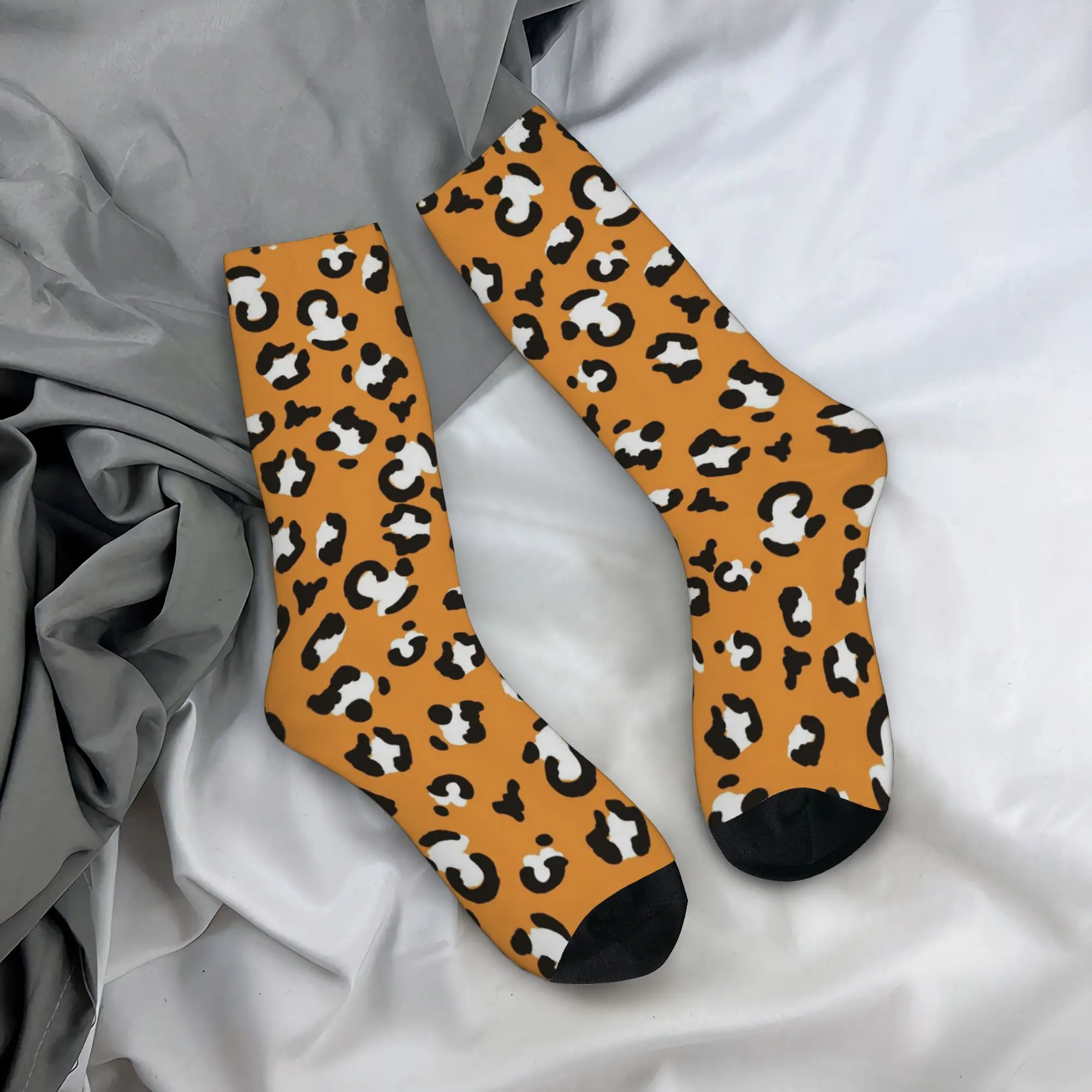 Winter Warm Funny Men's Women's Animal Print Leopard Socks Non-slip Crew Socks
Winter Warm Funny Men's Women's Animal Print Leopard Socks Non-slip Crew Socks