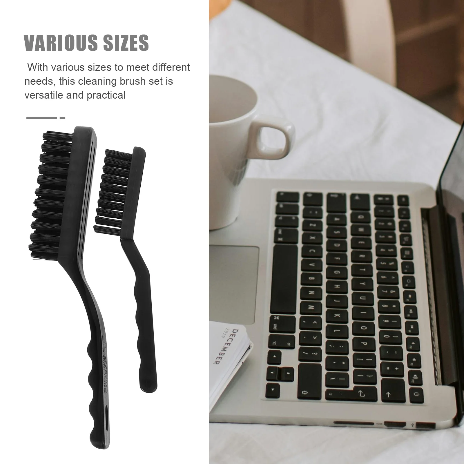 10 Pieces Anti static Brush Set Keyboard Cleaning Tools Electronics Accessories PA Material Laptop Cleaner Kit
10 Pieces Anti static Brush Set Keyboard Cleaning Tools Electronics Accessories PA Material Laptop Cleaner Kit