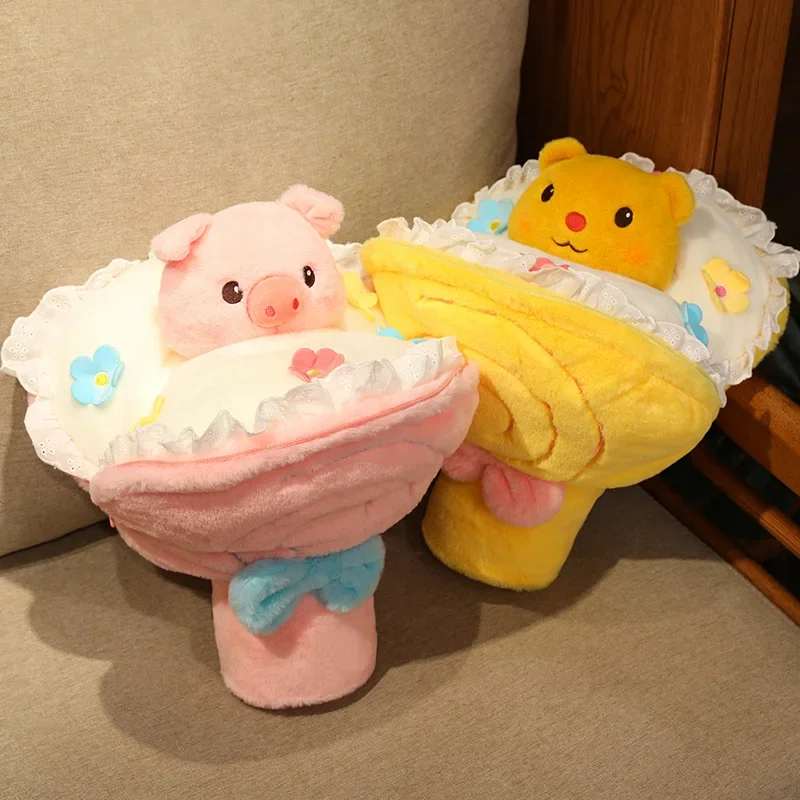 Lovely Kawaii Fruit Bouquet Plush Toy Cute Lollipop Turn Into Pig Rabbit Bear Flower Plush Pillow Kids Birthday Christmas Gift
Lovely Kawaii Fruit Bouquet Plush Toy Cute Lollipop Turn Into Pig Rabbit Bear Flower Plush Pillow Kids Birthday Christmas Gift