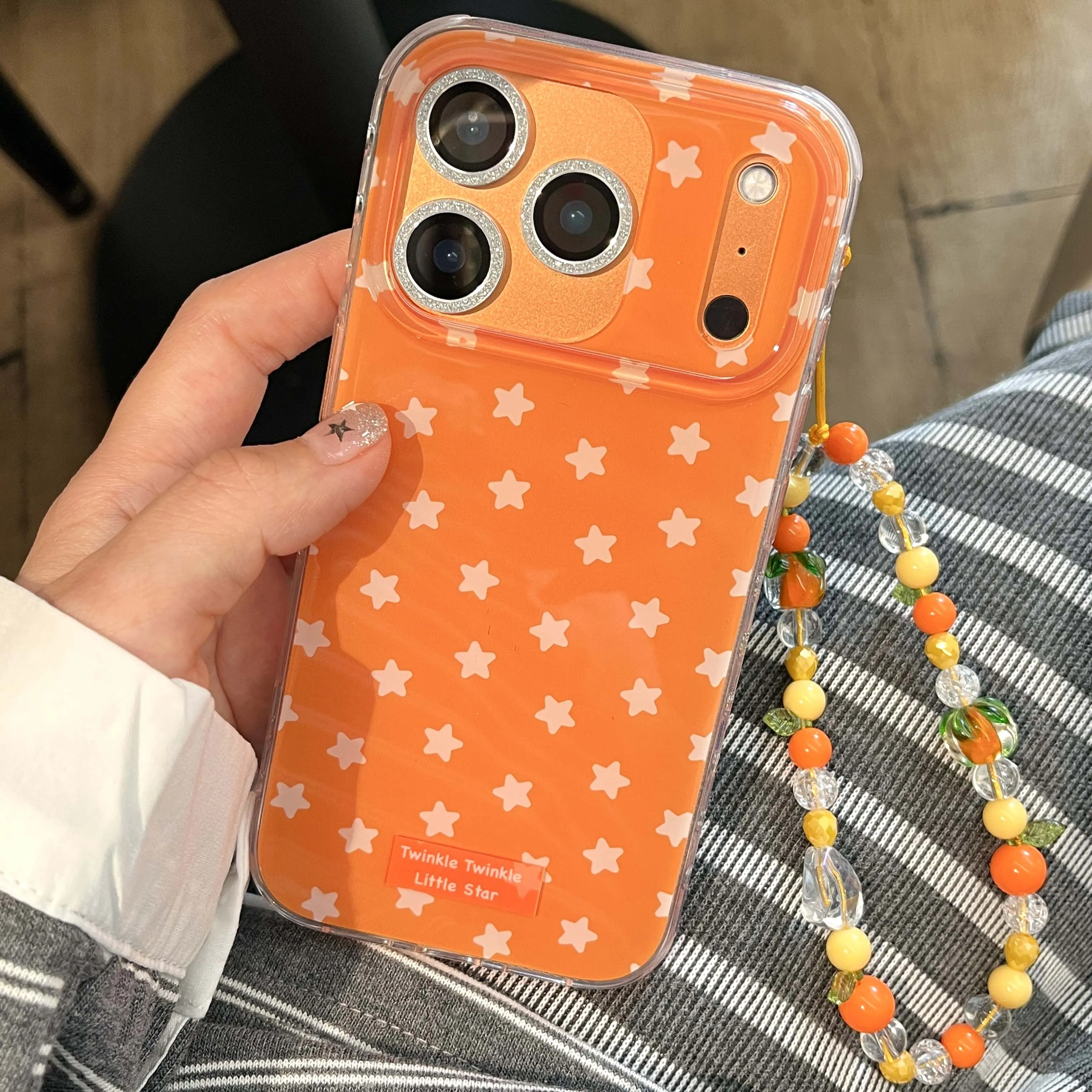 Orange stars imd back cover for iphone 13 15 16 pro max 14 17 promax ins protector phone case bracelet conque
Orange stars imd back cover for iphone 13 15 16 pro max 14 17 promax ins protector phone case bracelet conque