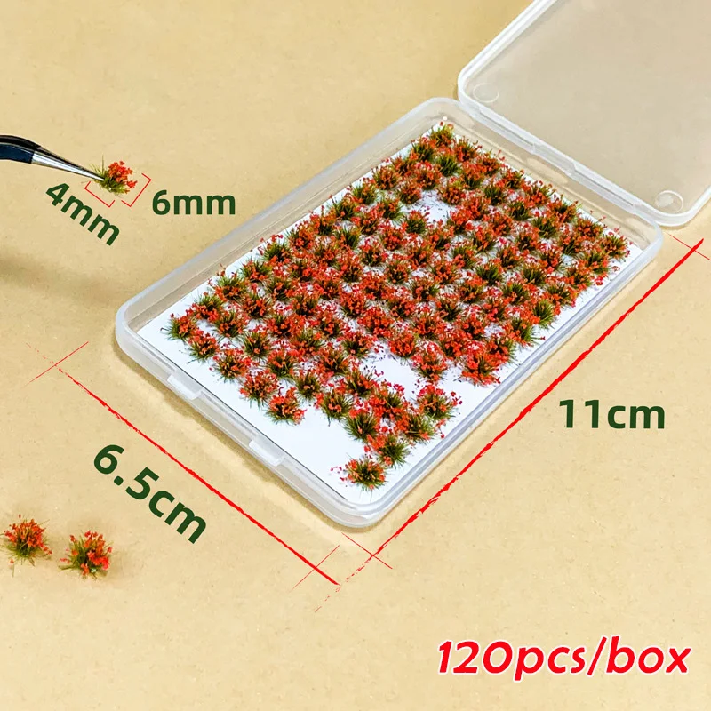 Miniature Flower Grass Model ABS Plant Materials for Diy HO Railway/Building/Garden Sand Table Landscape Diorama Kits
Miniature Flower Grass Model ABS Plant Materials for Diy HO Railway/Building/Garden Sand Table Landscape Diorama Kits